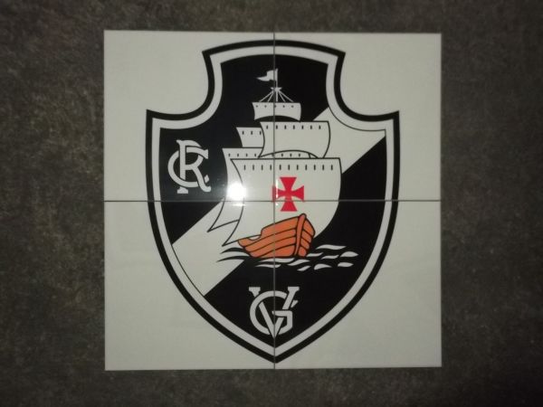 Azulejo Mosaico Clube de Regatas Vasco da Gama Escudo 01