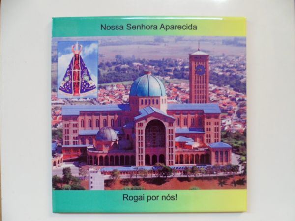 Azulejo Personalizado 20 x 20 cm Aparecida do Norte 01