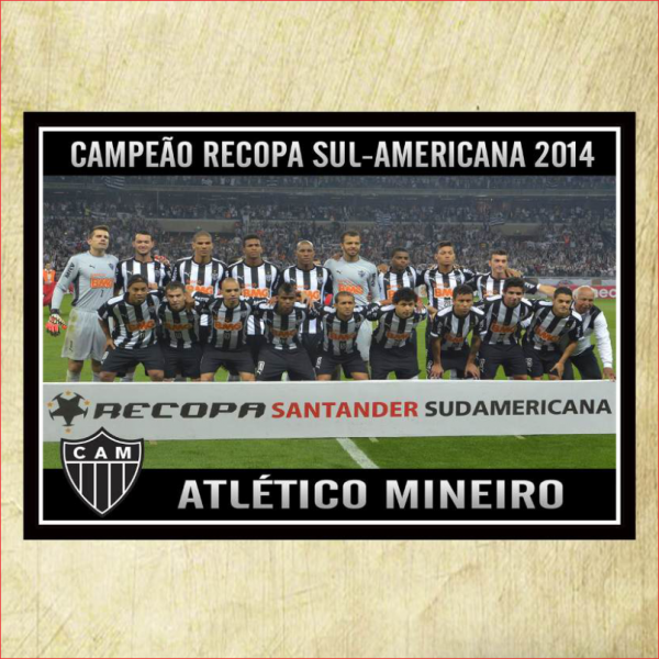 Azulejo Clube Atlético Mineiro - Campeão Recopa 2014